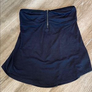 LIKE NEW ROXY TUBE TOP WITH CUTOUT IN BACK